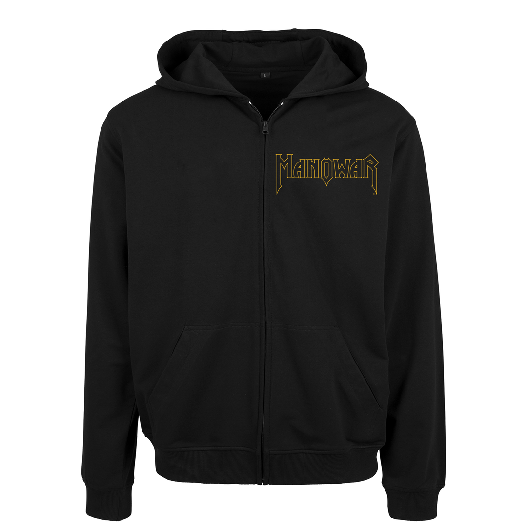 MANOWAR ZIP HOODIE WARRIORS OF THE WORLD GERMANY 2025