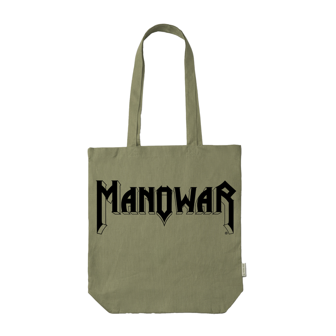 MANOWAR GREEN TOTE BAG