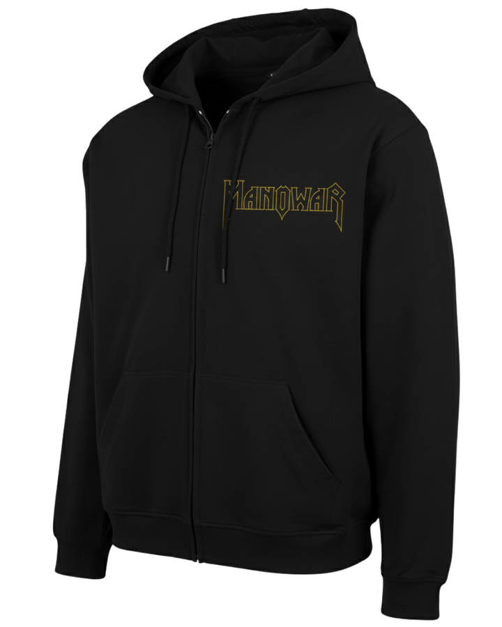 MANOWAR ZIP HOODIE WARRIORS OF THE WORLD GERMANY 2025