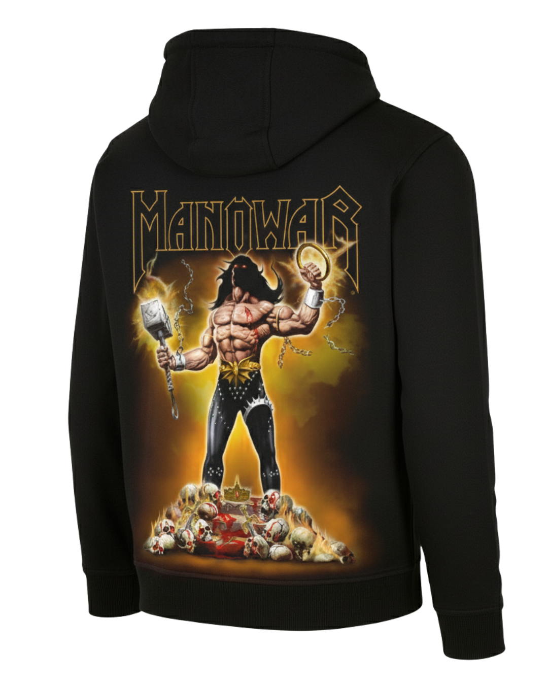 MANOWAR ZIP HOODIE GODS AND KINGS 2025