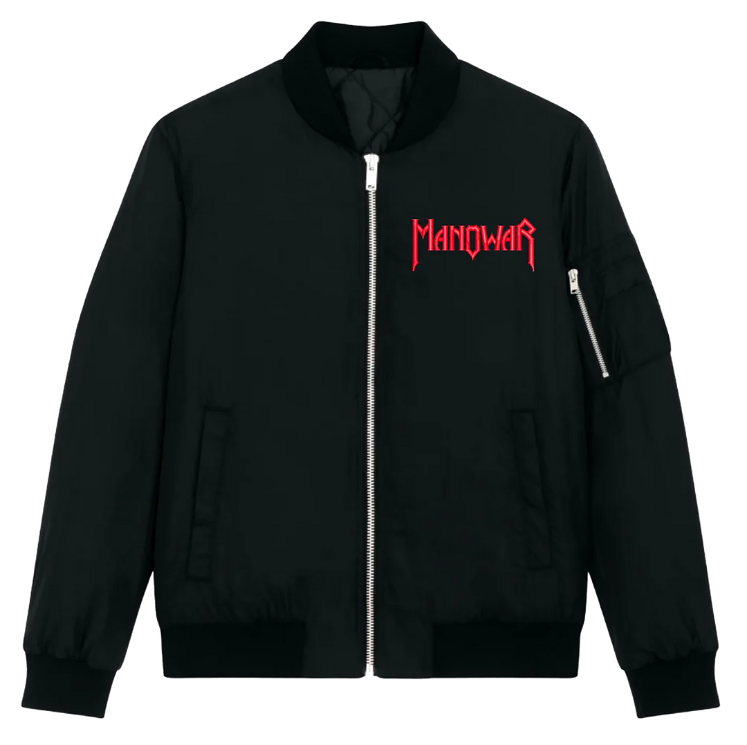 MANOWAR Bomber Jacket With Logo Embroidery - Ltd. Edition