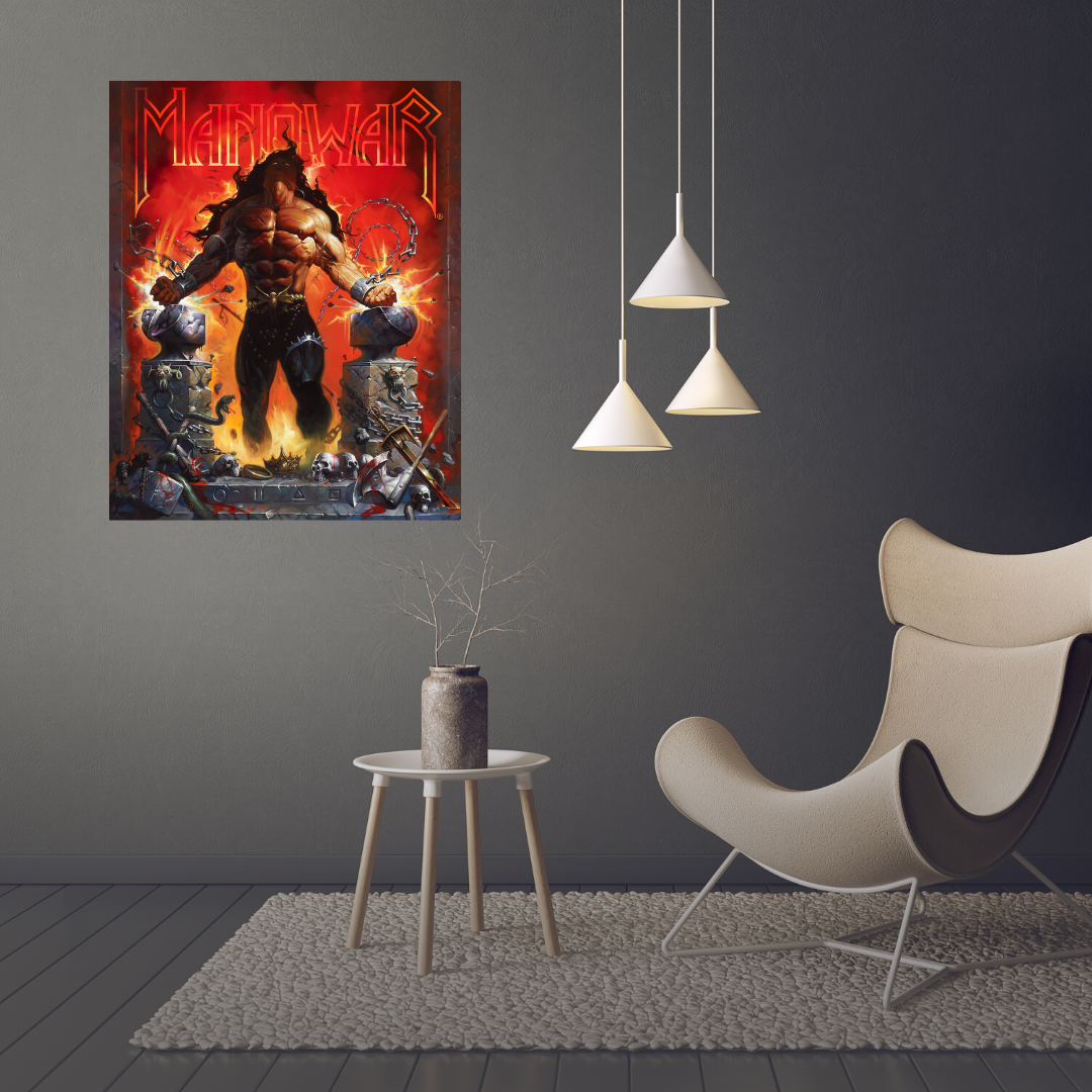 MANOWAR - Louder Than Hell - Ken Kelly - Fine Art Print