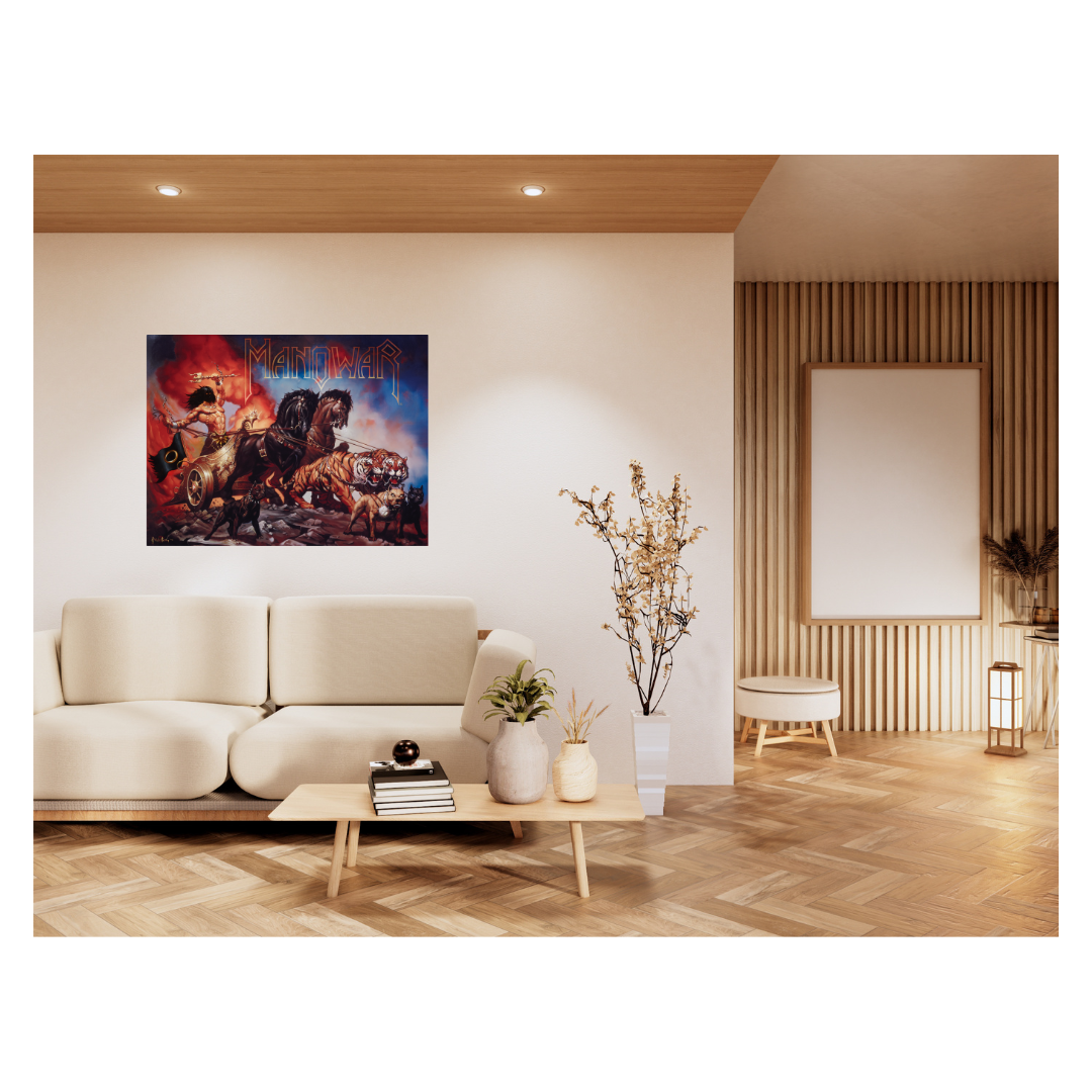 MANOWAR - King Of Kings - Ken Kelly - Fine Art Print