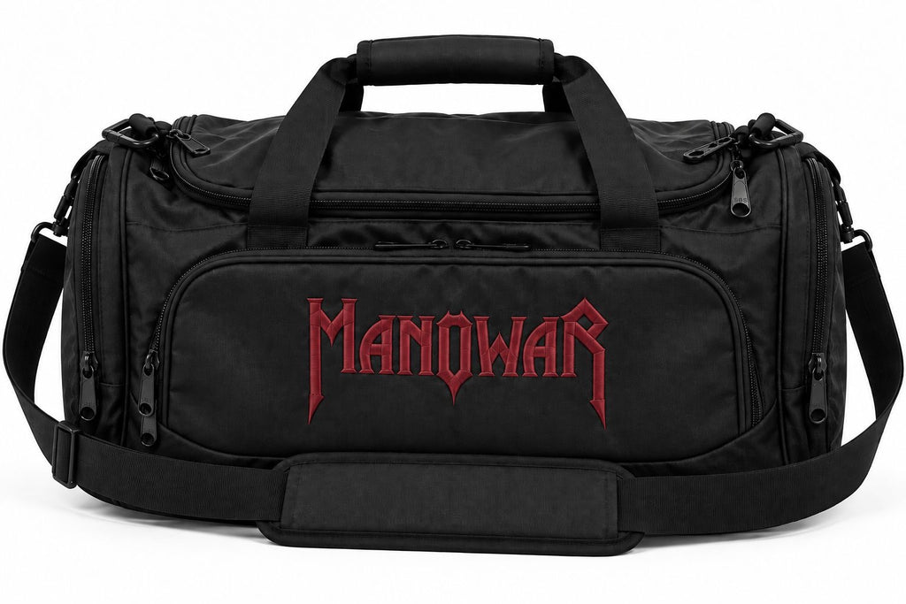 MANOWAR Premium Embroidered Duffel Bag