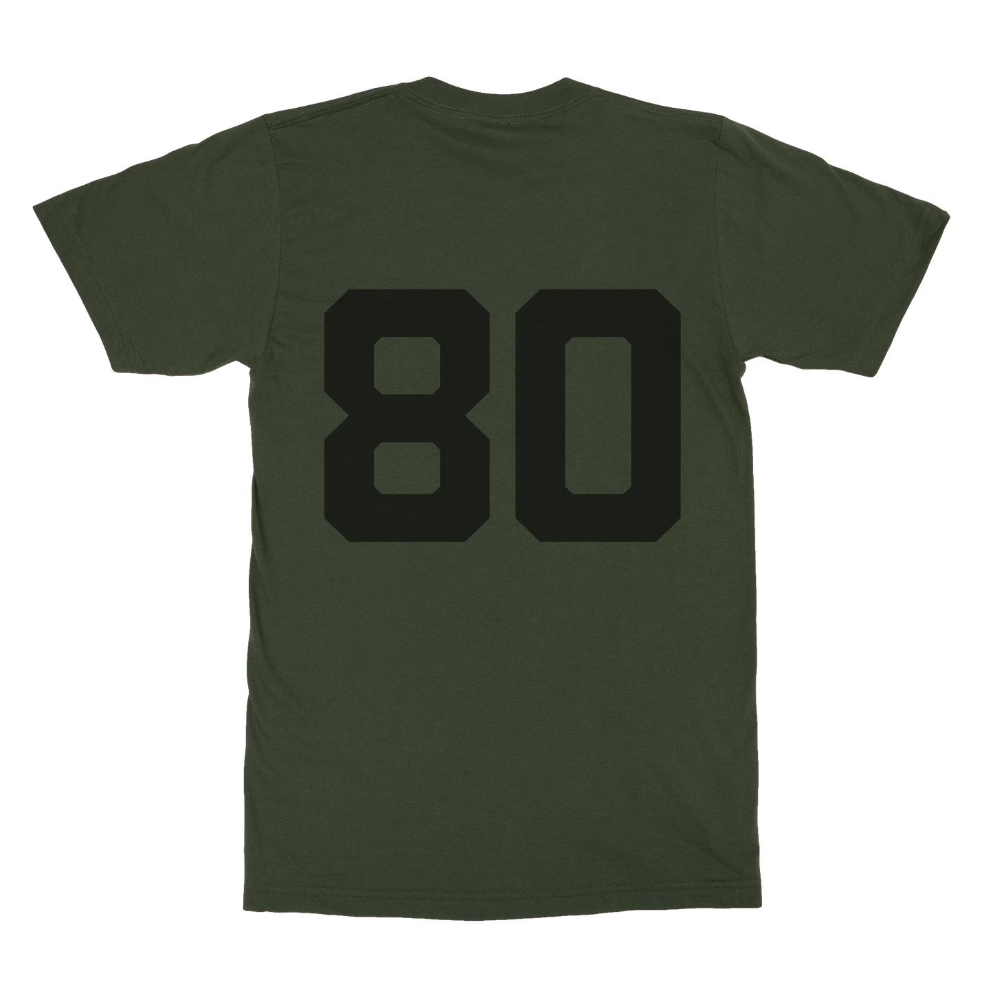 T-Shirt True Since 1980 green with logo