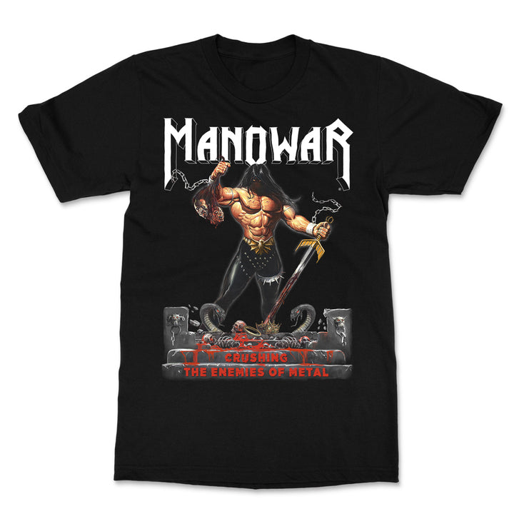 Manowar T-shirt Crushing the Enemies of Metal - Tour South America 2023 - Ltd. Edition