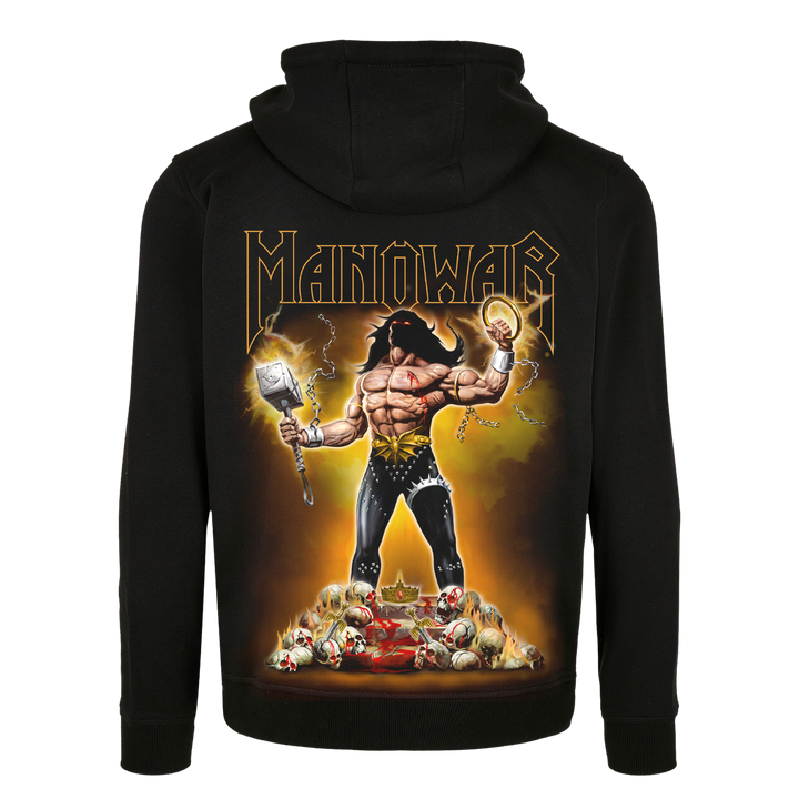 MANOWAR ZIP HOODIE GODS AND KINGS 2025