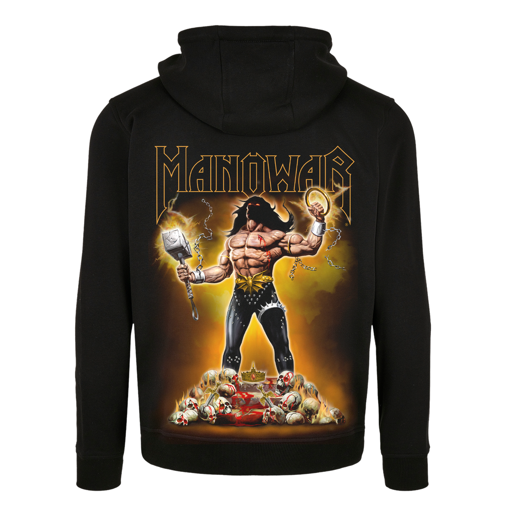 MANOWAR ZIP HOODIE GODS AND KINGS