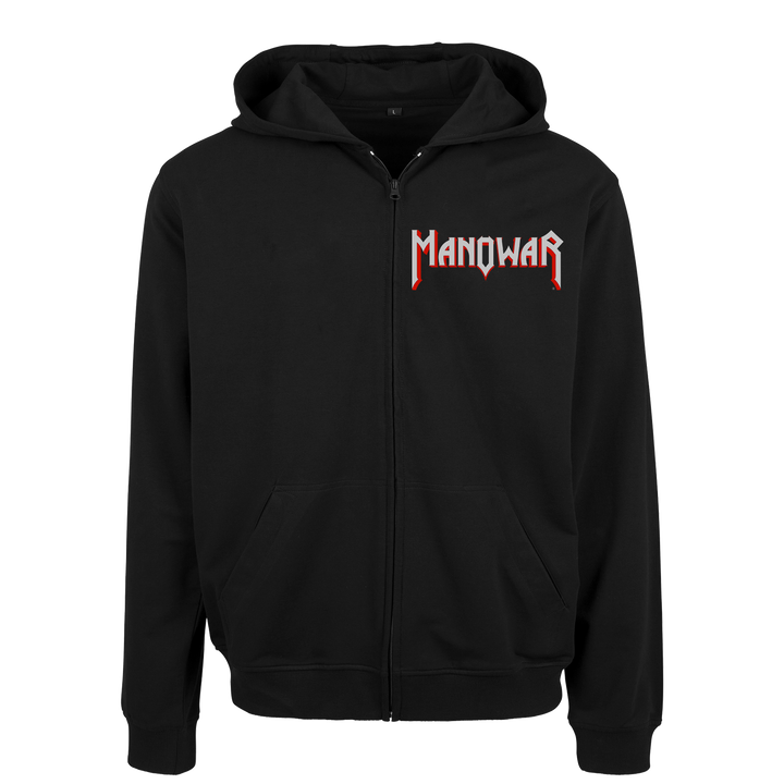 MANOWAR ZIP HOODIE LOUDER THAN HELL 2025