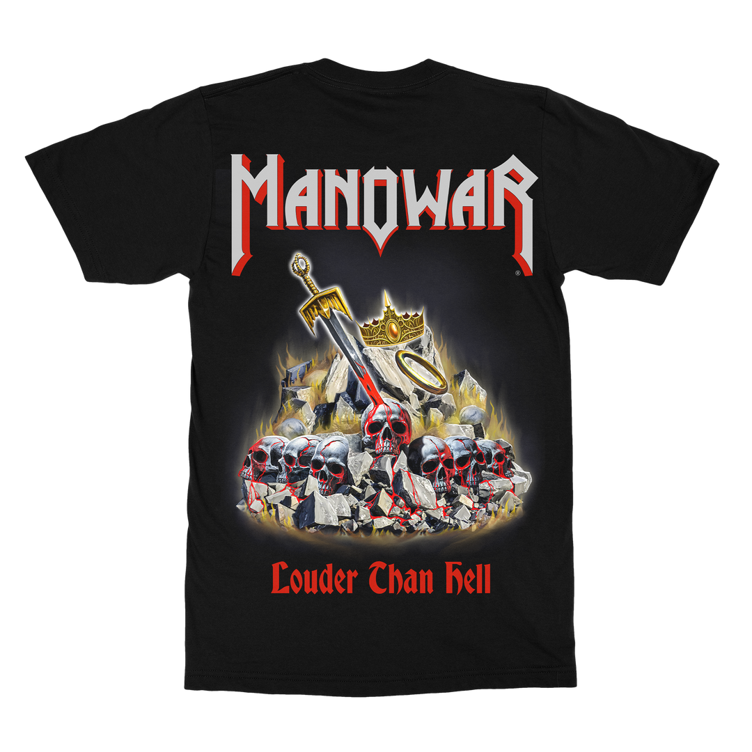 MANOWAR T-SHIRT LOUDER THAN HELL 2025