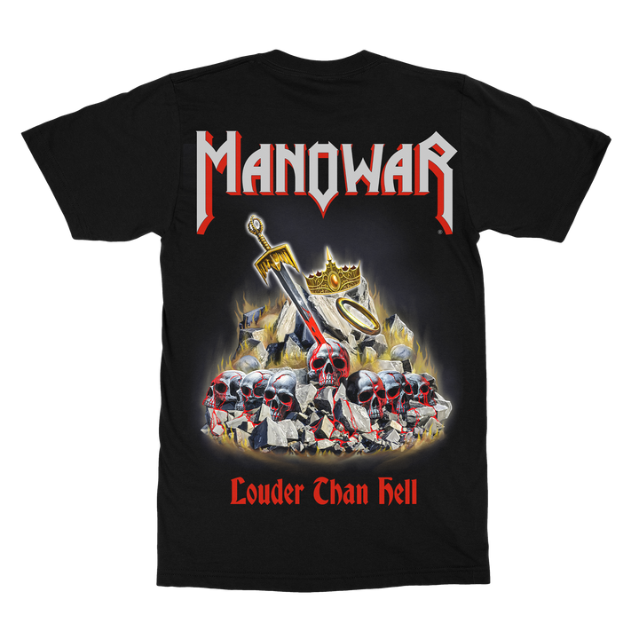 MANOWAR T-SHIRT LOUDER THAN HELL 2025