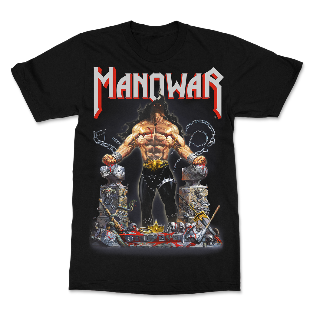 MANOWAR T-SHIRT LOUDER THAN HELL