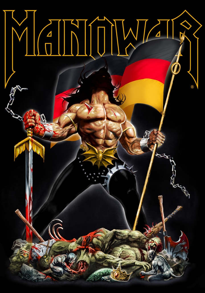 MANOWAR FLAG WARRIORS OF THE WORLD GERMANY