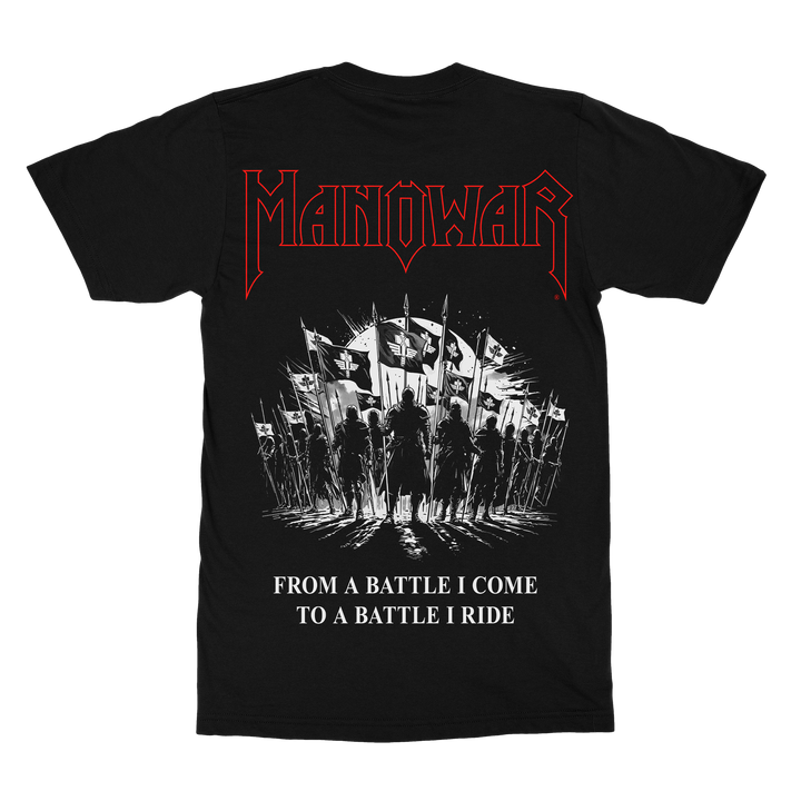 MANOWAR T-SHIRT WARRIORS OF THE WORLD 2025