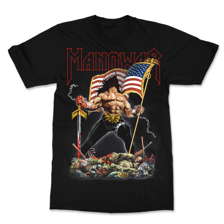 MANOWAR T-SHIRT WARRIORS OF THE WORLD 2025