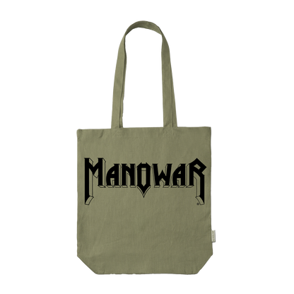 MANOWAR GREEN TOTE BAG