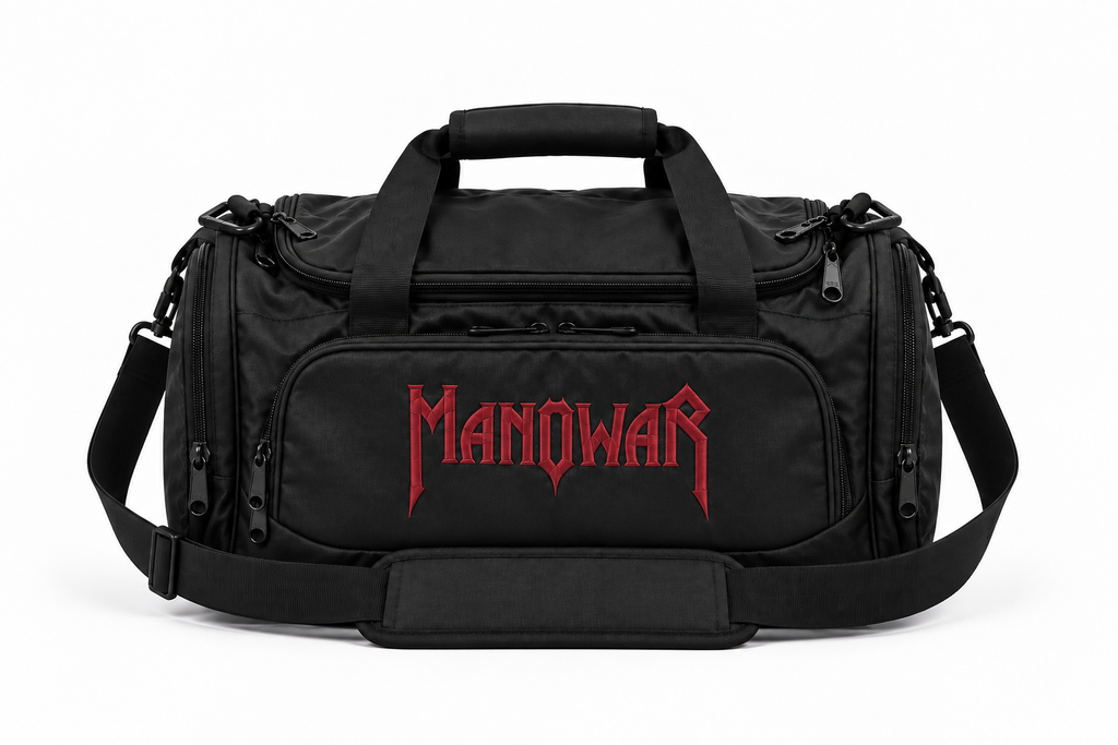 MANOWAR Premium Embroidered Duffel Bag