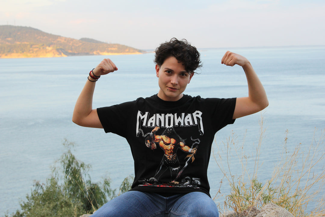 Manowar T-shirt Crushing the Enemies of Metal - Tour South America 2023 - Ltd. Edition