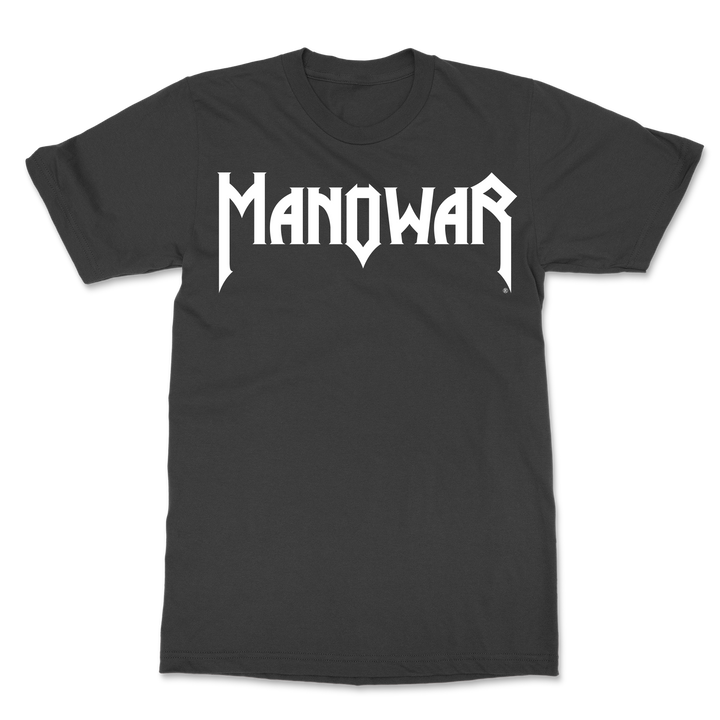 MANOWAR T-SHIRT ACID WASH VINTAGE LOGO