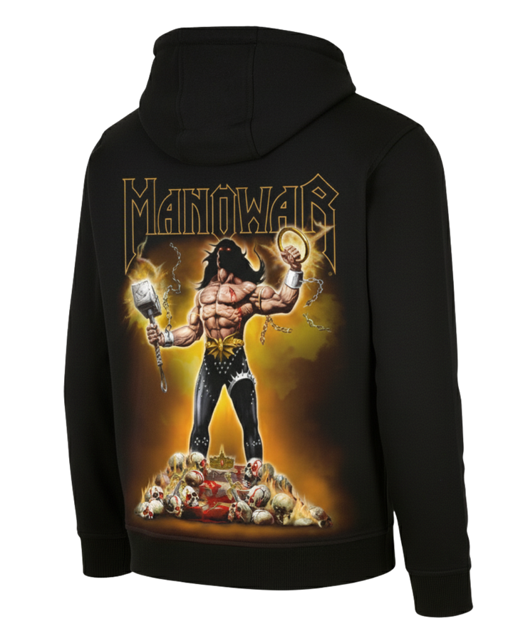 MANOWAR ZIP HOODIE GODS AND KINGS 2025