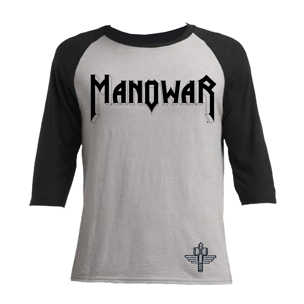 MANOWAR Shirt 3/4 Sleeve With MANOWAR Logo And SOTH Patch