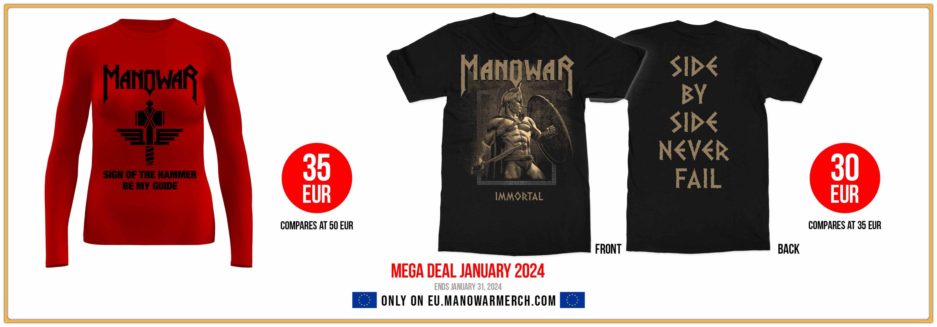 MANOWAR MERCH EU - the official MANOWAR merchandise store – MANOWAR ...