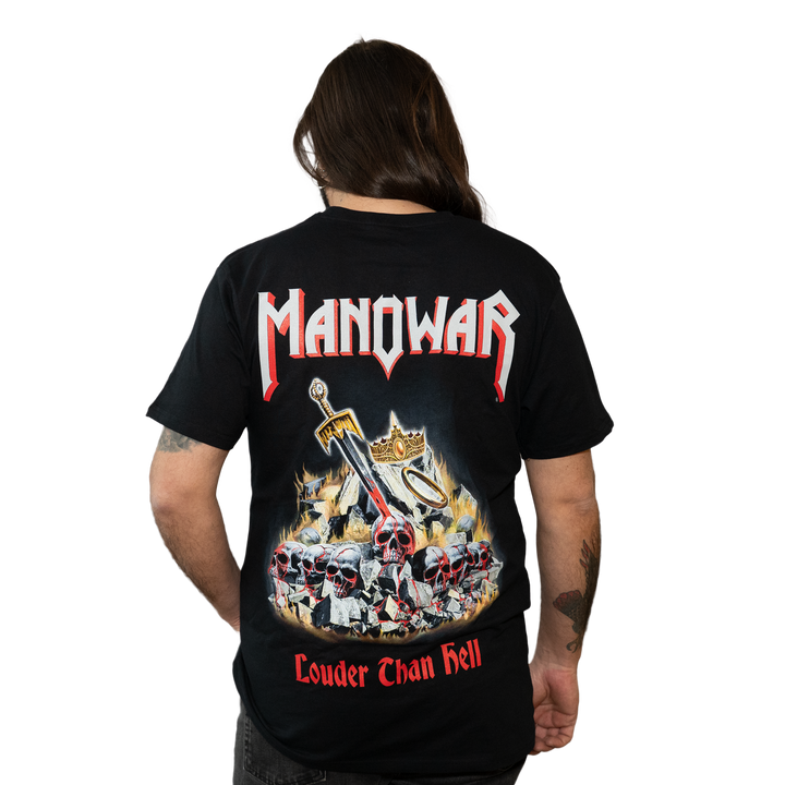 MANOWAR T-SHIRT LOUDER THAN HELL 2025