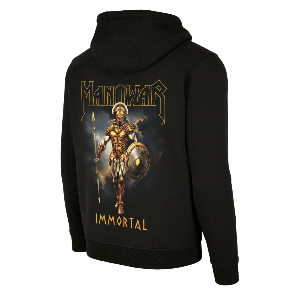 MANOWAR ZIP HOODIE IMMORTAL