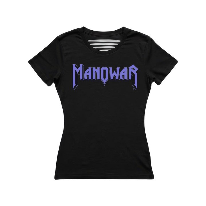 MANOWAR SLASHED BACK LADIES' LOGO
