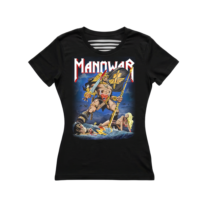 MANOWAR SLASHED BACK LADIES' HAIL TO ENGLAND