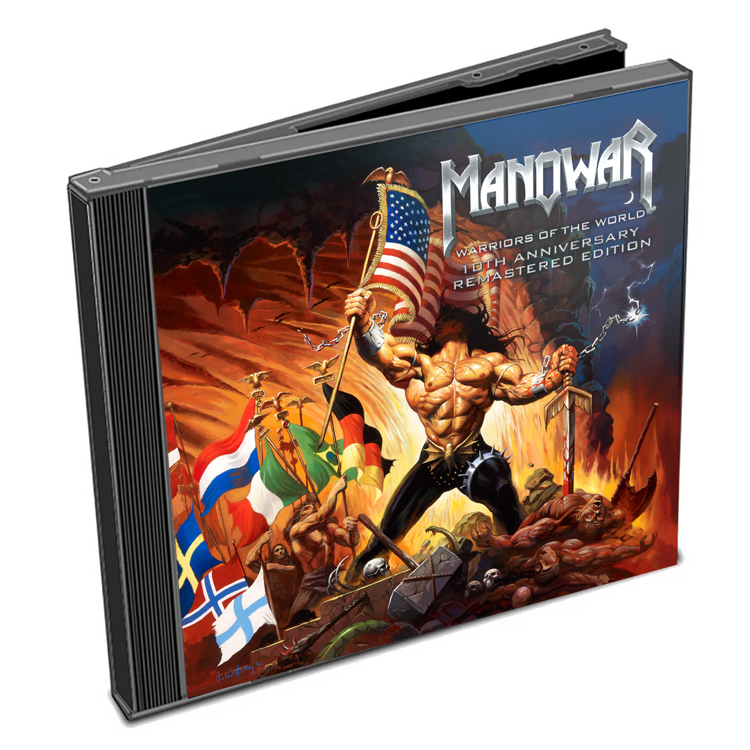 Manowar CD Warriors Of The World 10th Anniversary Remastered Edition