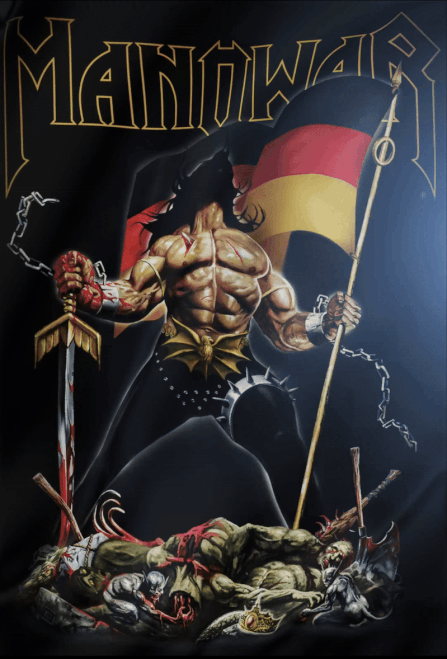 MANOWAR FLAG WARRIORS OF THE WORLD GERMANY