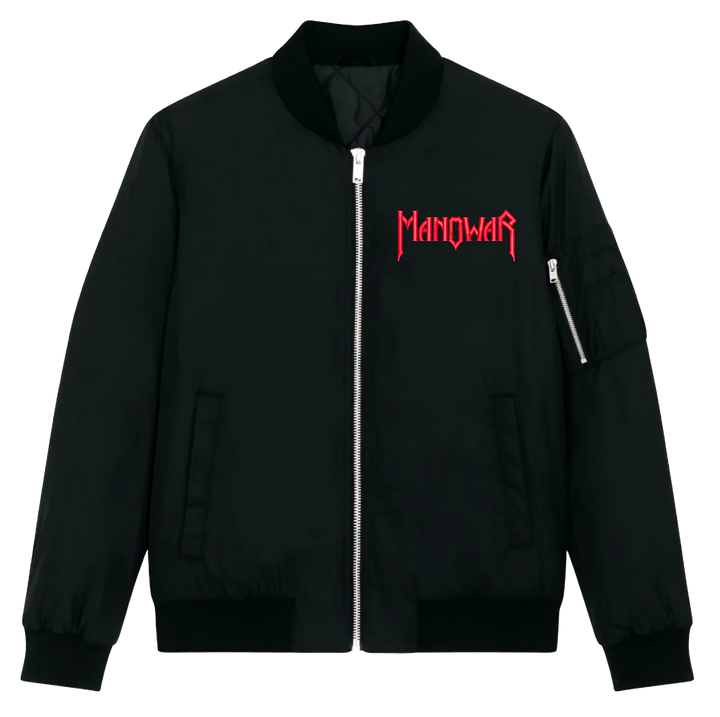 MANOWAR Bomber Jacket With Logo Embroidery - Ltd. Edition