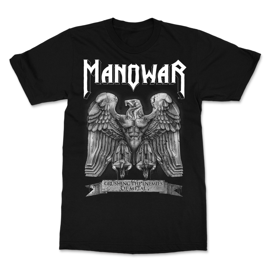 T-Shirt MANOWAR Eagle & Shield Vintage Style