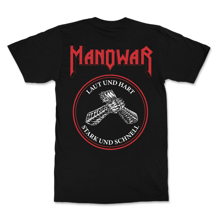 Manowar T-Shirt Laut Und Hart Stark Und Schnell 2023