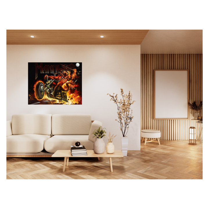 MANOWAR - Hell On Wheels - Ken Kelly - Fine Art Print