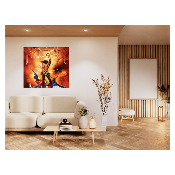 MANOWAR - Kings Of Metal (1988)- Ken Kelly - Fine Art Print - Large