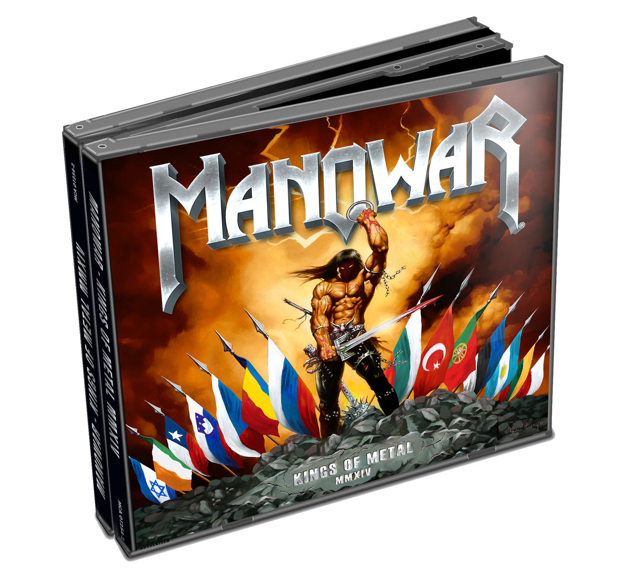 Manowar CD Kings of Metal MMXIV (Silver Edition 2 Discs)