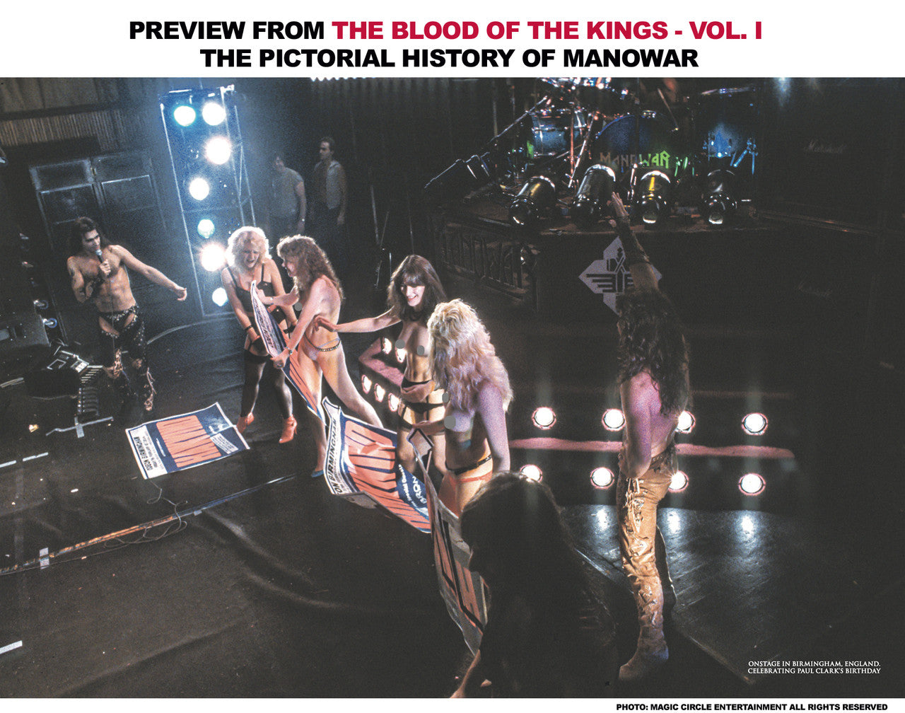 Personalized Autographed Edition Of The Blood Of The Kings Vol. I - The History Of MANOWAR