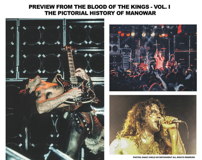 Photo Book - The Blood Of The Kings Vol. I - The History Of MANOWAR
