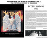 Photo Book - The Blood Of The Kings Vol. I - The History Of MANOWAR